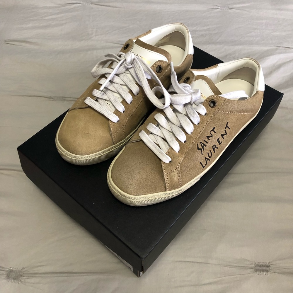 ❌SOLD❌SAINT LAURENT CANVAS SL/06 IN SUEDE